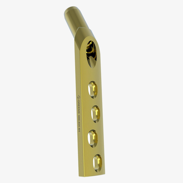 DHS Barrel Plate with DCP Hole AO type, 150°- Long (Barrel length- 38mm)