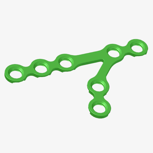 LCP Mandible Subcondylar Lambda Plate, 7 Holes, Malleable