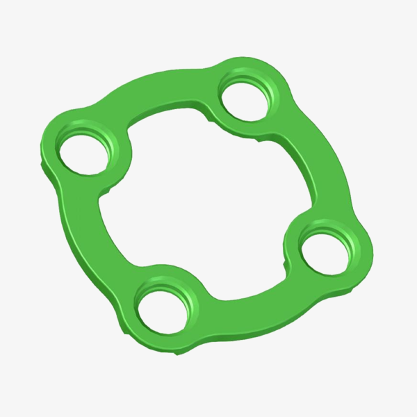 LCP Mandible Plate, Square, 4 Holes, Malleable