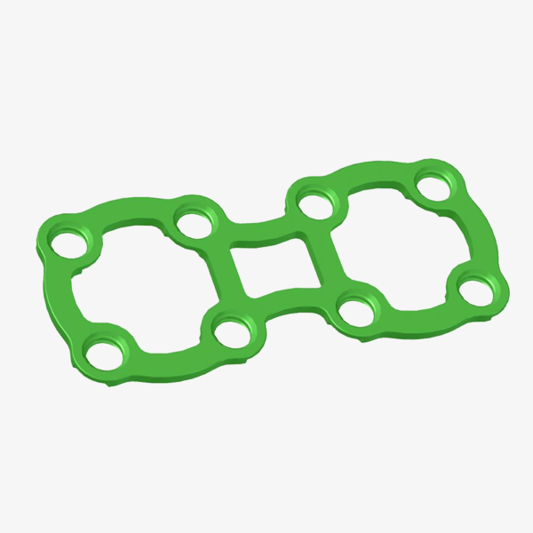 LCP Mandible Strut Plate, 8 Holes, Malleable